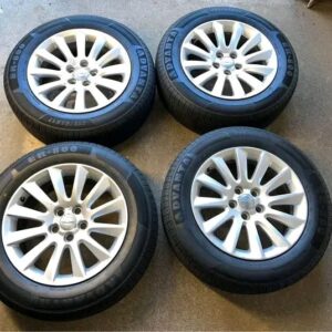 Chrysler wheels and tires.