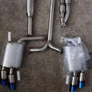 08 Acura TL Type S RV6 Long Tube J Pipe and Tsudo full exhaust.
