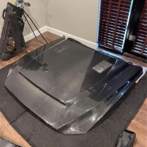 Anderson Composites Carbon fiber 2015-2017 mustang GT super snake style hood.