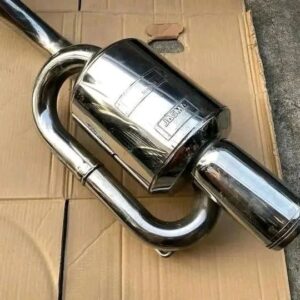 Original JDM Mugen twin loop Exhaust Muffler Honda Civic Acura integral type R