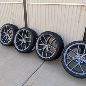 tesla 20 inch zero G  wheels and tires.