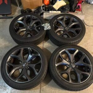 2020 Chrysler 300 wheels with 245/45/R20 Tires.