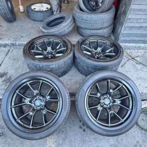 OEM Hellcat Redeye wheels.