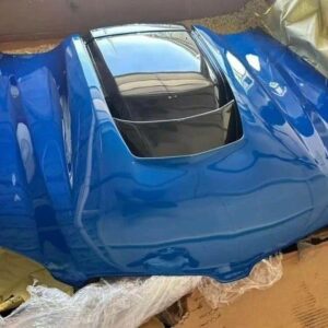 Zr1 hood Stryker blue/ vodo blue Fitment: 2008-2009 Pontiac g8 gt/gxp.