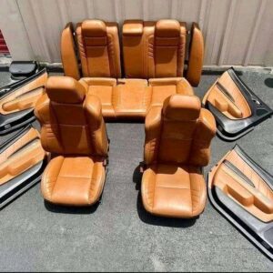 2021 Dodge Charger SRT Hellcat Redeye OEM leather front & Rear seat w door PANEL.