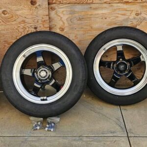 Camaro ZL1 Forgestar F5 Drag Pack Wheels and Tires Brand New.