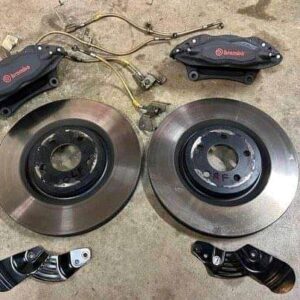 Front Brembo Brake Setup for a 2005-2014 S197 Mustang