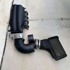 Race Ported Cobra Jet V2 manifold with Twin 69mmv.