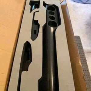 2015+ Mustang Performance Pack Solid Carbon Trim Overlay.