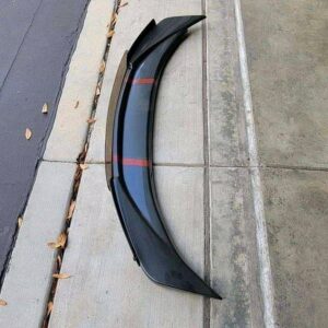 ACS Composite spoiler with ZL1 addons wicker bill and black hardware.
