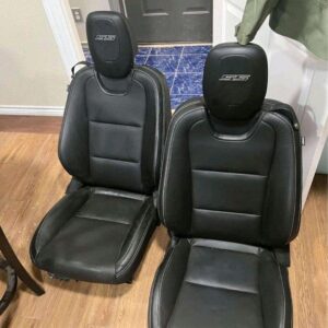 2013 Camaro ss black leather 6way heated seats.