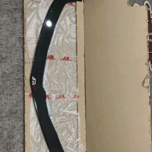 APR carbon fiber front splitter with supporting rods for 13 camaro z11.