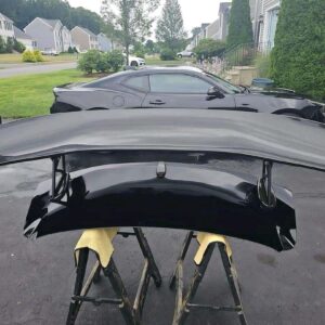 2016-2023 Camaro SS ZL1 APR Performance 67” GTC-300 Carbon fiber adjustable wing with trunk.