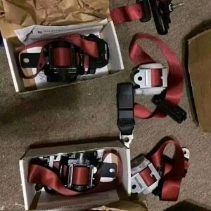 Brand New Hellcat Red Seatbelts.