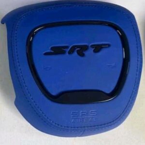 SRT airbag cover white and blue available.