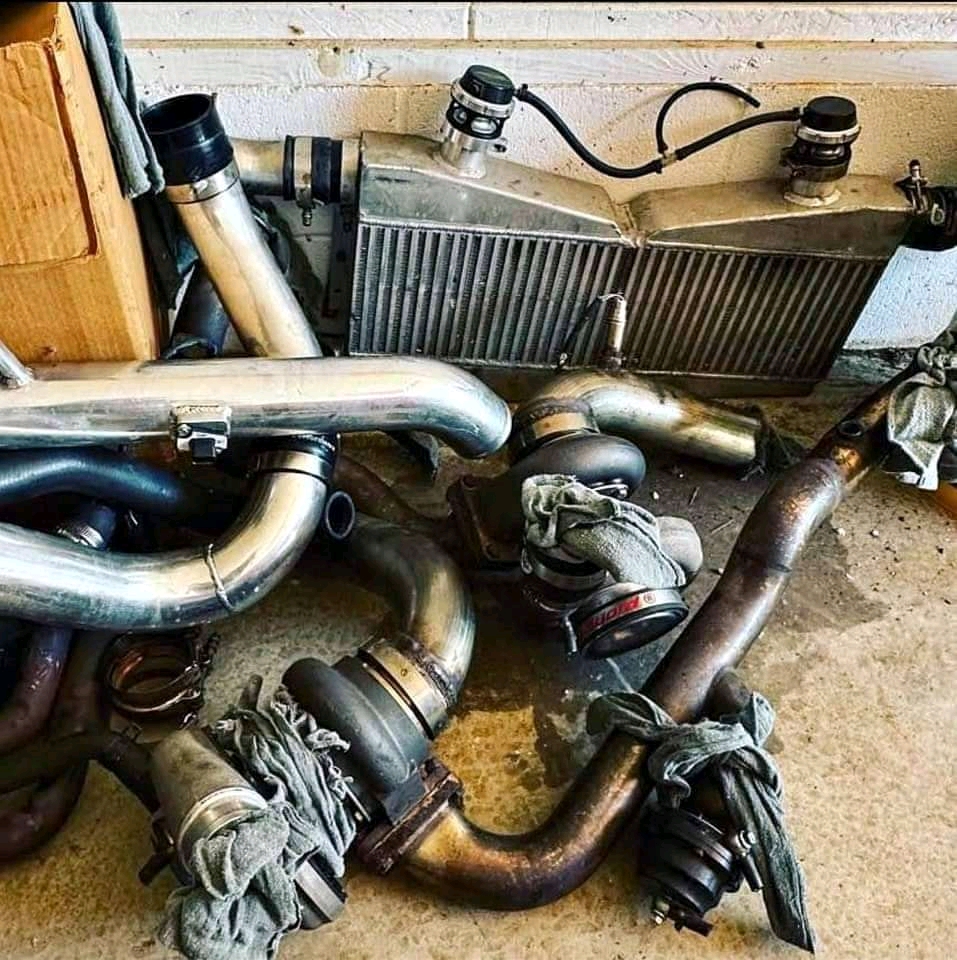 1731627888096 SN95/New Edge Twin Turbo Kit On 3 Twin Turbo Kit.