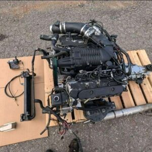 2003-04 Ford Mustang SVT Cobra Drivetrain Supercharged 4.6 DOHC Tremec T56 complete.