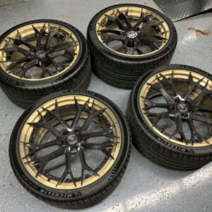 BC Forged HCA193 21" Wheels and Michelin Pilot 4S tires used for 300mi.