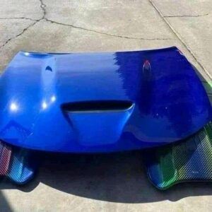 Hood off 21' ScatPack.