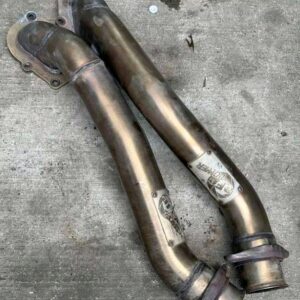 corvette C7 mid pipe exhaust .
