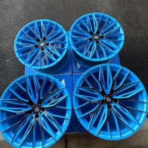 20/22 LEXANI Aries fit C8 custom rapid blue/Glossy black.