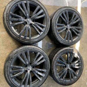 Q50 19 inch wheels rims w/ tires (set of 4).