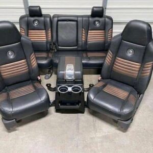 1999-2010 Ford super duty f250 complete set of front and rear seats.