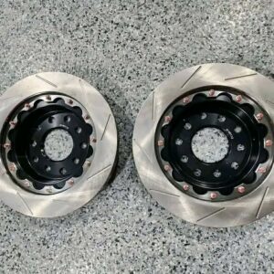 Brand new set of front Baer SS4+ front drag brakes for 2015 to 2023 Mustang.