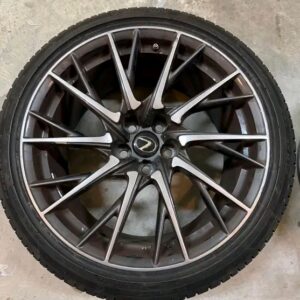 OEM RC-F wheels with 4 TPMS sensors