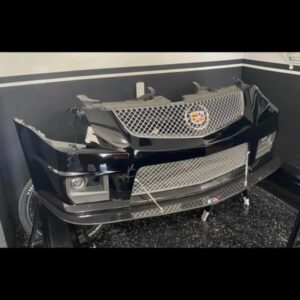 Ctsv2 complete front bumper for sale (black raven) everything intact.